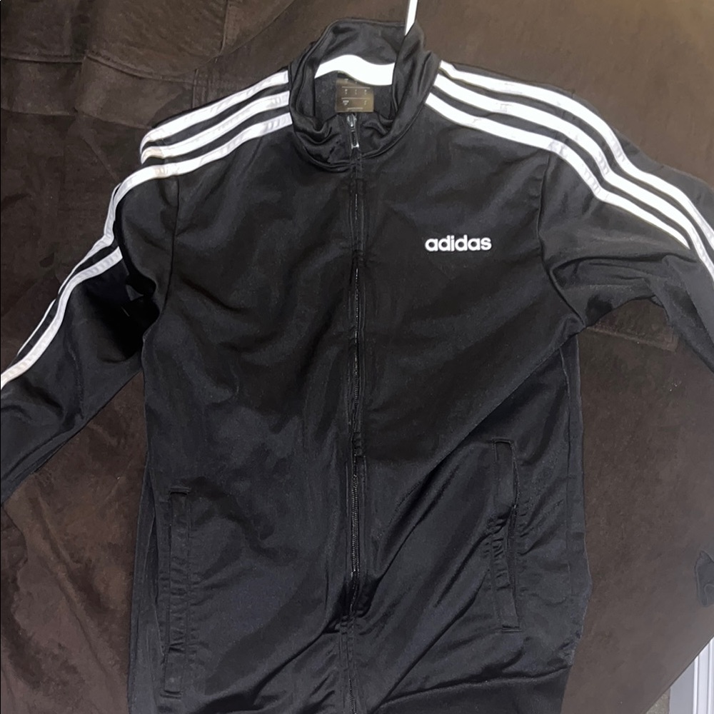 Adidas Men's Black Track Jacket